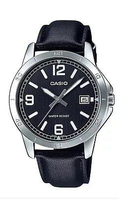 $59 • Buy New Casio Mens Watch MTPV004 Date Easy To Read Dial Water Resistant With Box
