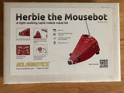 Solarbotics Herbie The Mousebot Robot Kit • $30