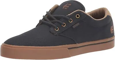 Etnies Jameson 2 Eco Navy Gum Gold Mens Skate Trainers • $113.29