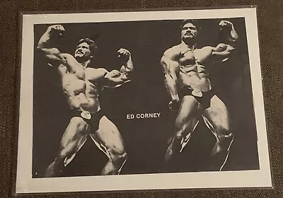 Ed Corney Contest Posing Photo Taken From Bodybuilding Magazine • $9.99