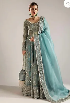 Latest Pakistani Indian Bridal Wedding Dress Hussain Rehar • $195