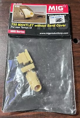 T-55 100mm Mantlet Without Dust Sand Cover Resin Mig 1/35 Mp 35-050 For Tamiya • $13.95