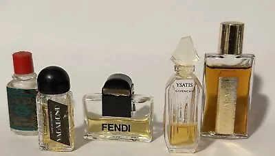 Vintage Perfume Collection. (Ysatis Givenchy FENDI Vagabond CINNABAR & 4711) • $9.99