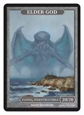 Elder God Marit Lage 20/20 By Magic Artist Matt Stawicki MTG Magic Givememana • $2