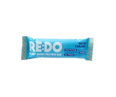 Redo Foods I Protein Bar I Vegan And Nut Free I 60g I Salted Caramel • $4.50