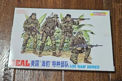 Dragon 1/35 Scale SEAL 'Nam' Series Figure Set No. 3302 • $19