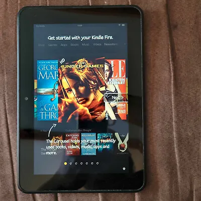 Amazon Kindle Fire HD 8.9 Model 3HT7G - #20240209744 • $23