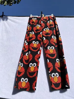 Sesame Street Elmo (32-34 M) Sleepwear Pajama Pants Elastic Waist Unisex • $8