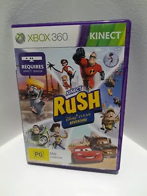 Kinect Rush: A Disney Pixar Adventure Xbox 360 Game PAL - No Manual • $15