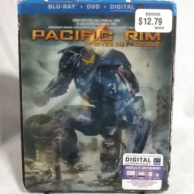 Pacific Rim (Blu-ray DVD) Guillermo Del Toro • $4.24