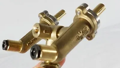 MHP Gas Grill Natural Gas Dual Brass Valve Assembly  WNK TJK  GGVLV32 • $60