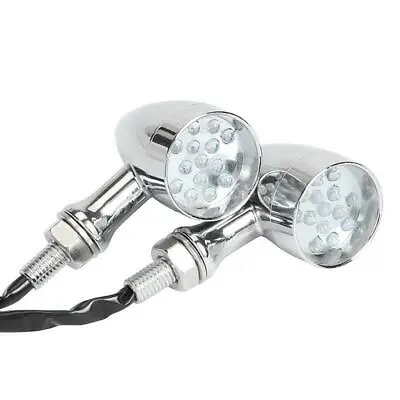 Bullet LED Turn Signals Lights For Suzuki Boulevard M109R M50 M90 M95 C109R C50 • $23.99