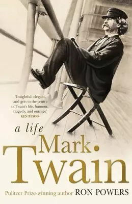 Mark Twain By Powers Ron Hardback Book The Fast Free Shipping • $11.98