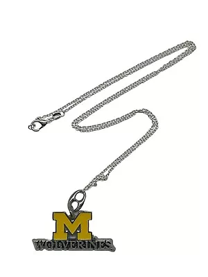 XL Michigan Wolverines Team Necklaces - 2 Inches Pendant • $14.94