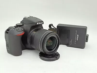 Nikon D3500 24MP DSLR Camera W/DX VR 18-55mm F3.5-5.6 G Lens -  1k Shutter • $615