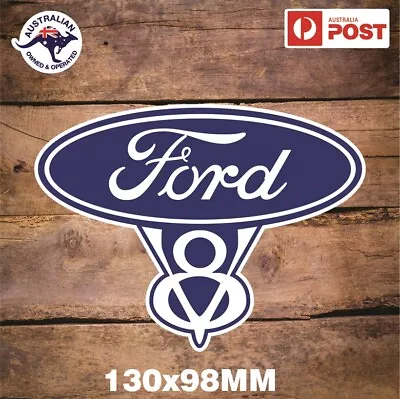 Ford V8 Sticker Vintage Retro  • $5.99