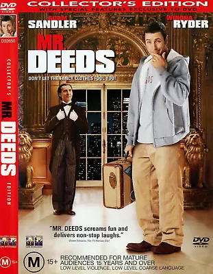 Mr. Deeds DVD (Region 4) Collector's Edition Adam Sandler • $7.16