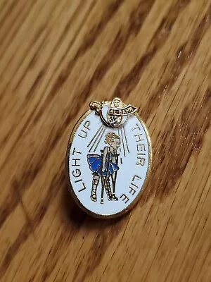 Masonic Shriner Al Bahr San Diego CA Pin Light Up Their Life Enamel Tie Tack Hy • $10