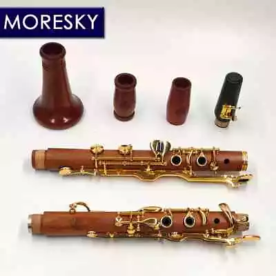 Oehler System Clarinet G Redwood Clarinet Gold Plated Keys MORESKY M211 • $472.56