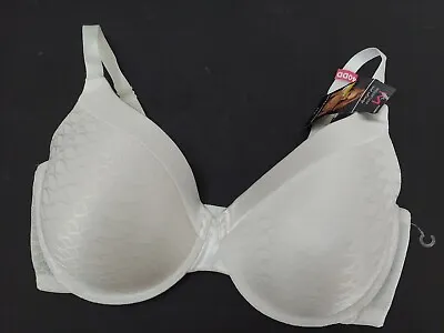 Sweet Nothings Maidenform Bra 40DD White Underwire Lace 08038 Extra Coverage Nwt • $11.44