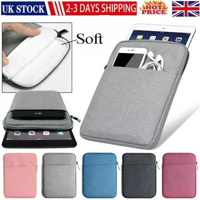 For Samsung Galaxy Tab S8 11  A8 10.5  2021 Tablet Sleeve Pouch Bag Case Cover • £9.99