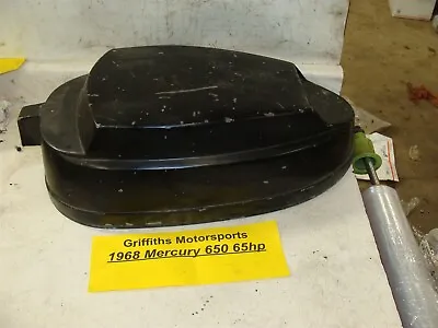 1968 Mercury Outboard 65hp 4cyl 650 Hood Top Cover Lid Upper Cowl Cowling • $65