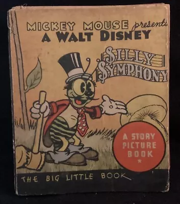 MICKEY MOUSE Presents A Walt Disney SILLY SYMPHONY A BLB 1934 • $34.50