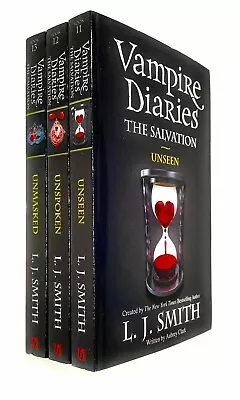 Vampire Diaries The Salvation Collection 3 Books Set By L. J. Smith 11 - 13 Book • £13.39
