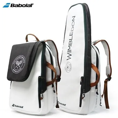 Original Babolat Pure Wimbledon Backpack White Unisex Large Tennis Racket Bag • $116.20