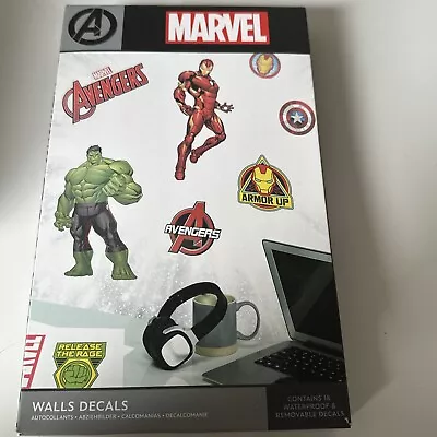 £7.99 • Buy Disney Home Marvel Superhero Wall Sticker Decal Nursery/Kids Room - Pack Of 18