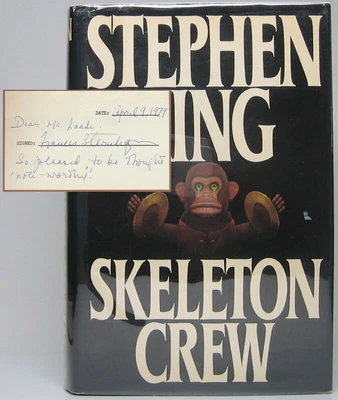 £121.32 • Buy Stephen KING / Skeleton Crew Signed 1st Edition 1985