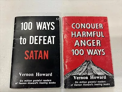 100 Ways To Defeat Satan And Conquer Harmful Anger 100 Ways Vernon Howard 1982 • $50