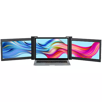 $699.99 • Buy 13.3  *2 Dual Monitor 1080P Full HD Second Screen For Laptop PC Phone PS4 5 XBOX
