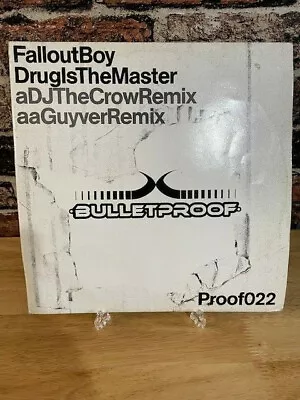 FALL OUT BOY Drug Is The Master (DJ The Crow Remix) (Guyver Remix) 12  Rare • £10.96