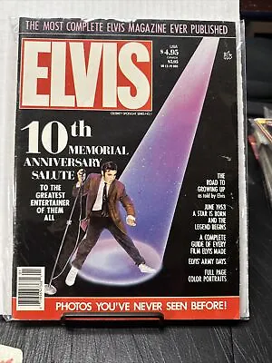 Celebrity Spotlight Series No.1 Elvis Presley 1987. 10th Anniversary Salute • $10