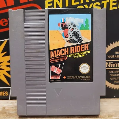 Mach Rider Nintendo Entertainment System NES PAL VGC TESTED FREE TRACKED POST • $12.38