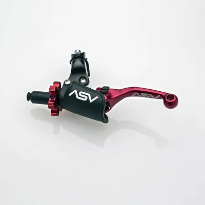 ASV F4 Pro Clutch Lever Red Short Honda CR80/85 CR125 CR250 CR500 Years Inside • $160