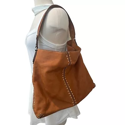 Michael Kors Tan Astor Leather Hobo Bag • $65