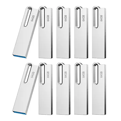 Kootion USB 3.0 64GB USB Flash Drive Thumb Drive Metal Mini USB Stick High Speed • $10.99