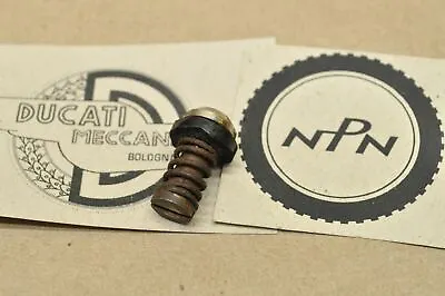 OEM NOS VTG Ducati Single Electrical Switch Nuetral ? Contact • $14.99