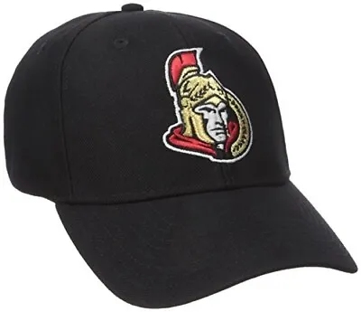 NHL Ottawa Senators Reebok Adjustable Cap Officially Licensed One Size Black New • $6.99