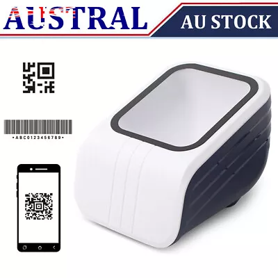 1D 2D QR Barcode Scanner Platform USB Wired Bar Code Reader Hands-free Scanner • $35.59