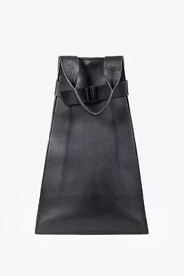 Marie Saint Pierre Black Tall Trapeze Bag • $327.73