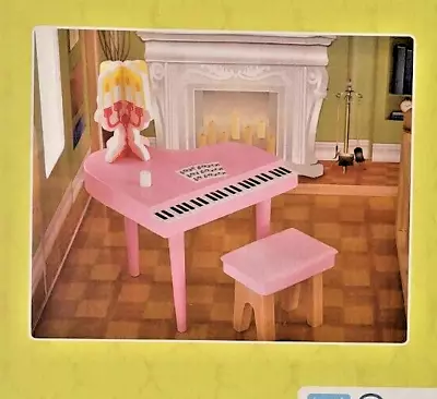 NEW  Playwonder Dollhouse Piano Stool Candelabra W/Sound Furniture 12  Dolls • $15.99