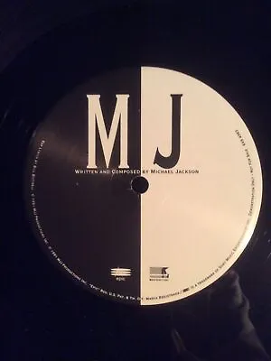 Michael Jackson 12” PROMO Mix Vinyl Black Or White 5 Cut 1991 Epic LP Dangerous • $19.99