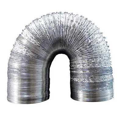 Aluminium Foil Flexible Ducting Ventilation Hydroponic Accessory 4: 5 6  • £8.75