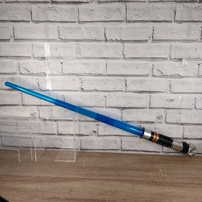 £12.99 • Buy Star Wars Lightsaber Obi Wan Kanobi B2920 Extendable Light Sound Bladebuilders