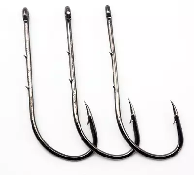 50pcs Fishing Hook 1#1/0# To 6/0# Fish Hook High Carbon Steel Hooks • $7.50