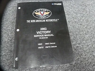 $147.26 • Buy 2002 Victory V92C V92TC & Deluxe Motorcycle Shop Service Repair Manual