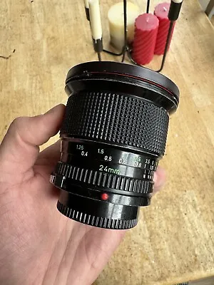 Canon FD 24mm 1.4 L Rare Vintage Lens • £3500